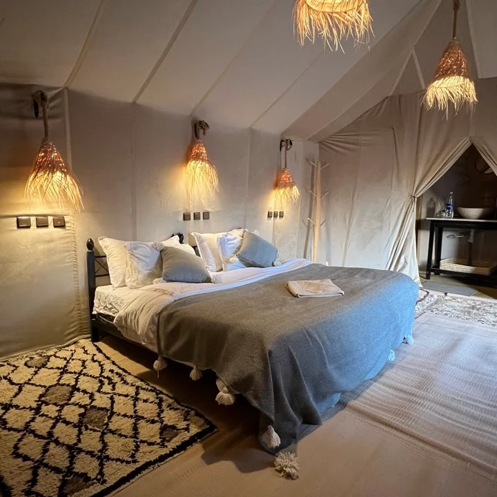 Luxury Tents in the Sahara Desert
