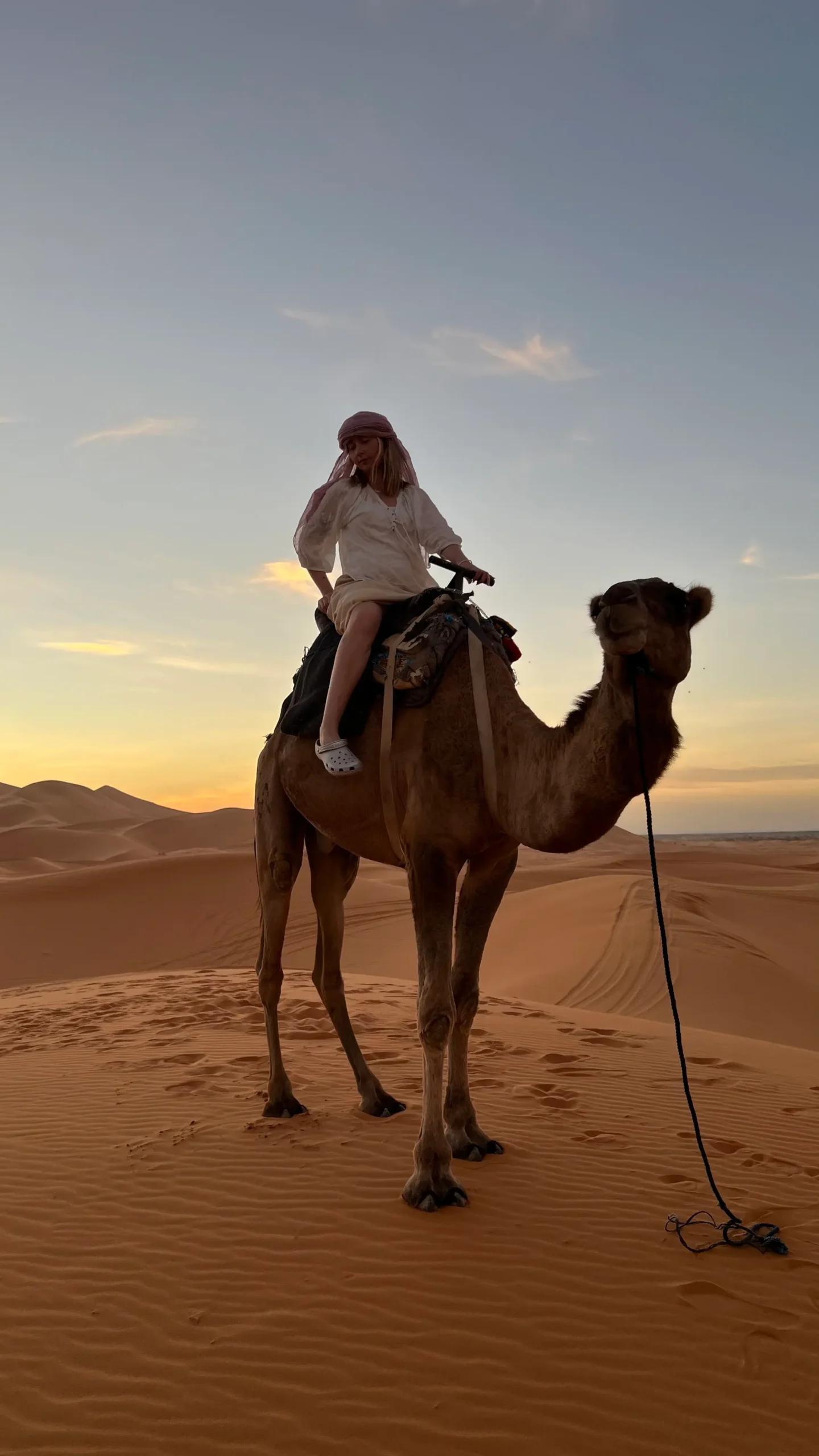 Ride on camel in merzouga desert 